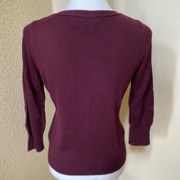 Mossimo Burgundy Cardigan - Picture 5 of 5